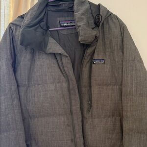 Patagonia Men's Charcoal Puffer Jacket